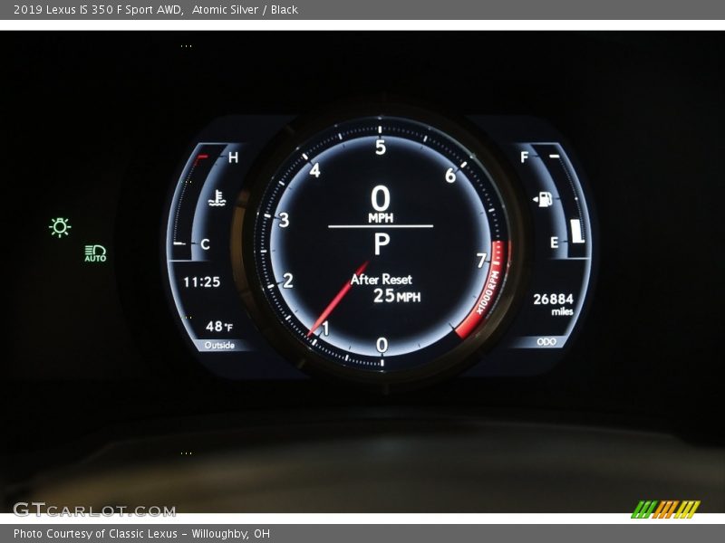  2019 IS 350 F Sport AWD 350 F Sport AWD Gauges