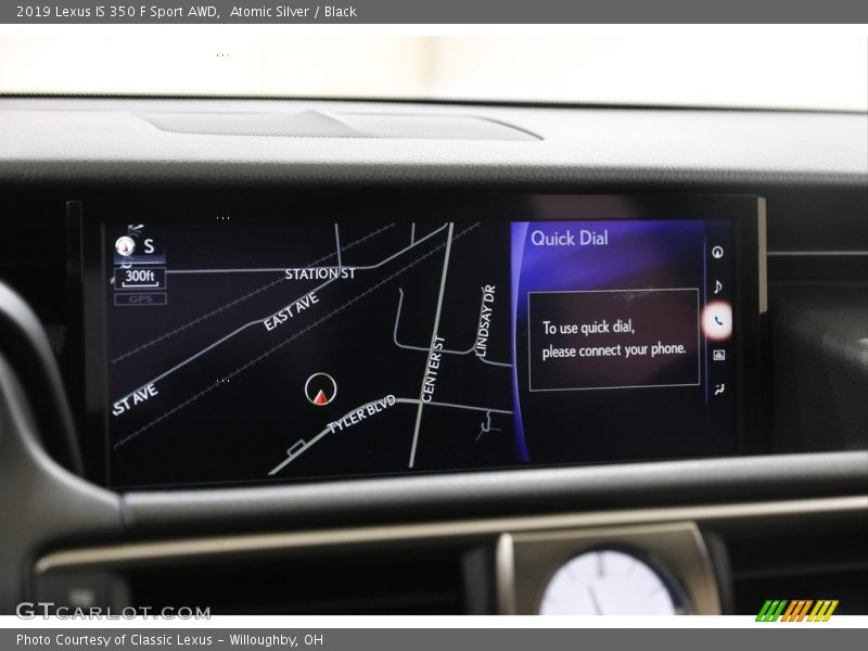 Navigation of 2019 IS 350 F Sport AWD