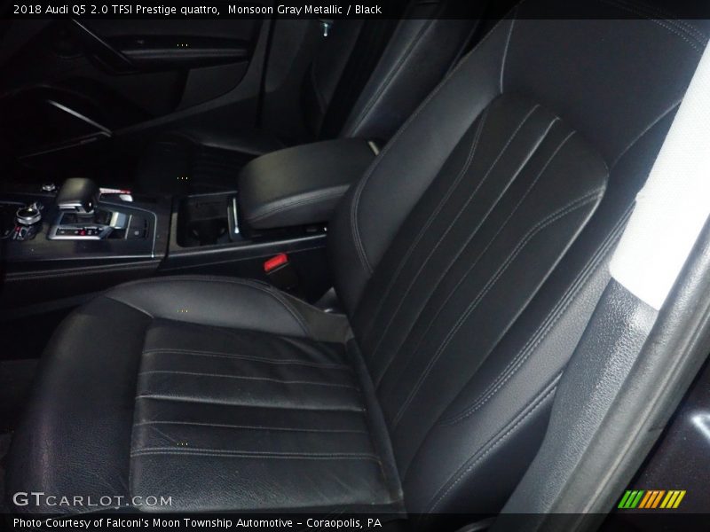 Monsoon Gray Metallic / Black 2018 Audi Q5 2.0 TFSI Prestige quattro