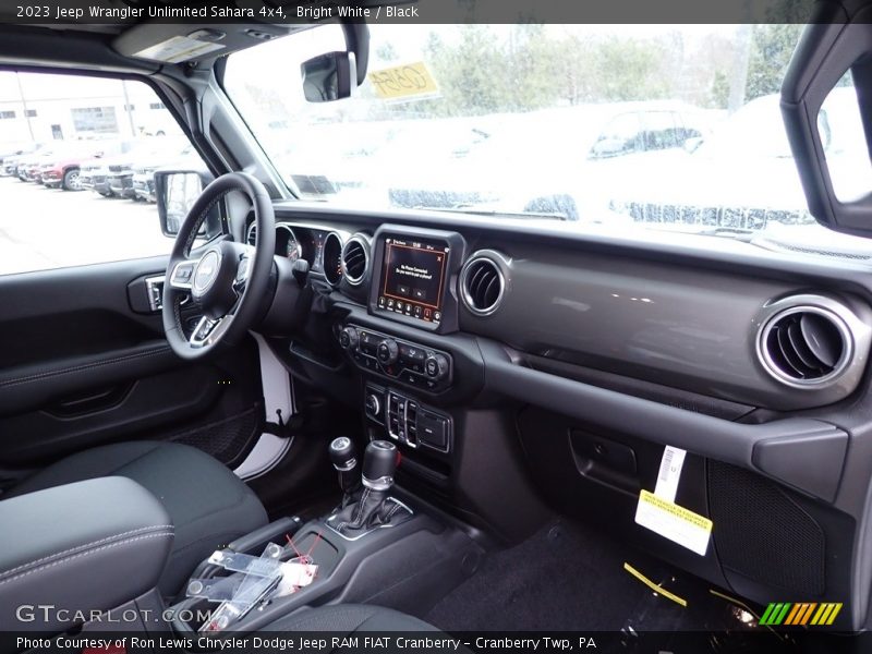 Dashboard of 2023 Wrangler Unlimited Sahara 4x4