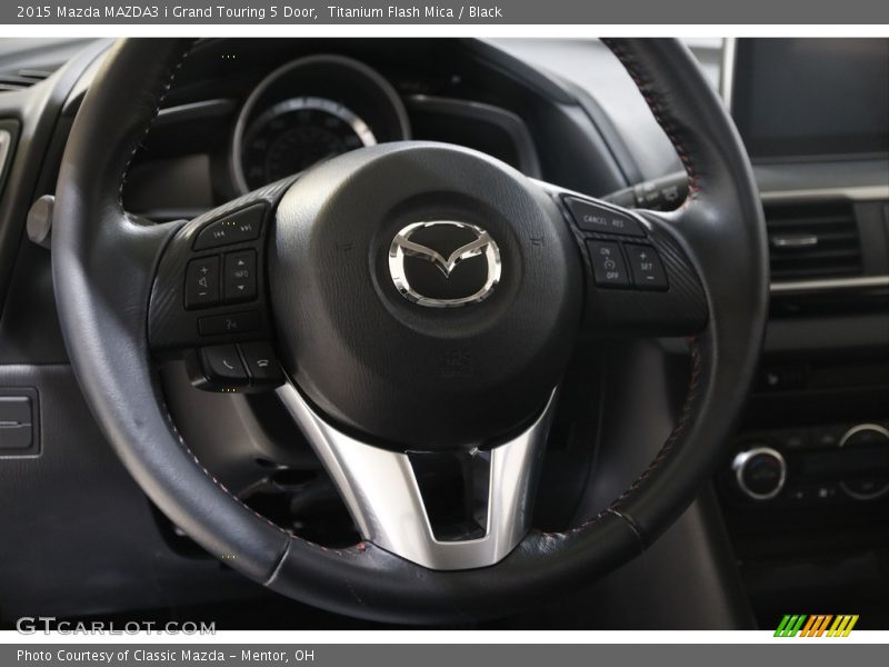  2015 MAZDA3 i Grand Touring 5 Door Steering Wheel