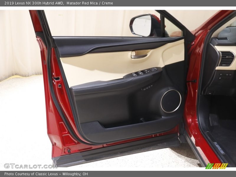 Matador Red Mica / Creme 2019 Lexus NX 300h Hybrid AWD