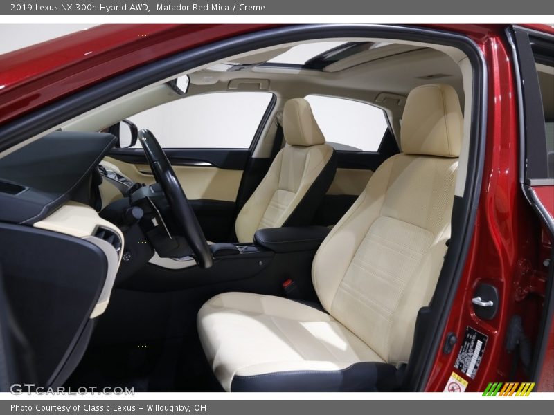 Matador Red Mica / Creme 2019 Lexus NX 300h Hybrid AWD