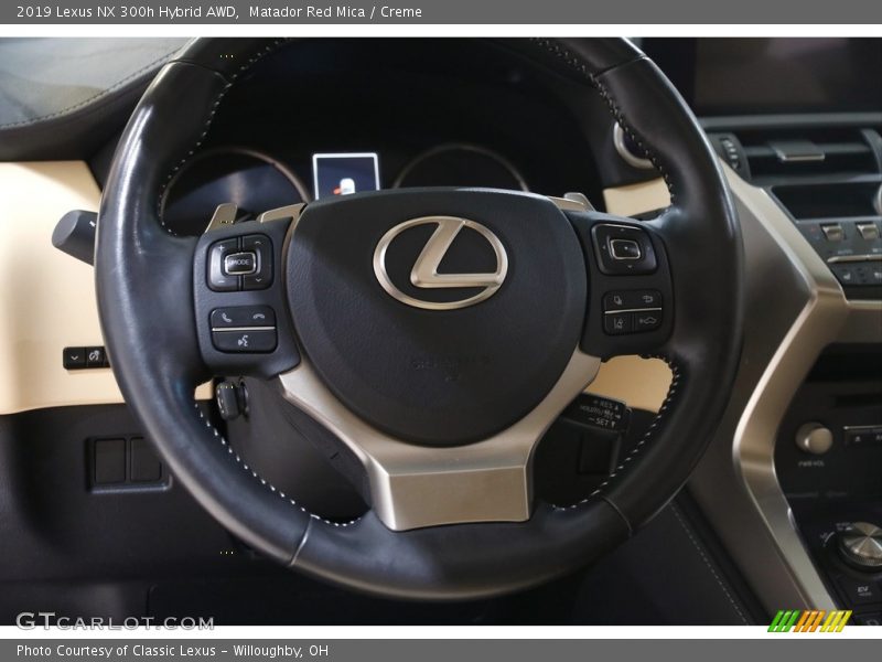 Matador Red Mica / Creme 2019 Lexus NX 300h Hybrid AWD