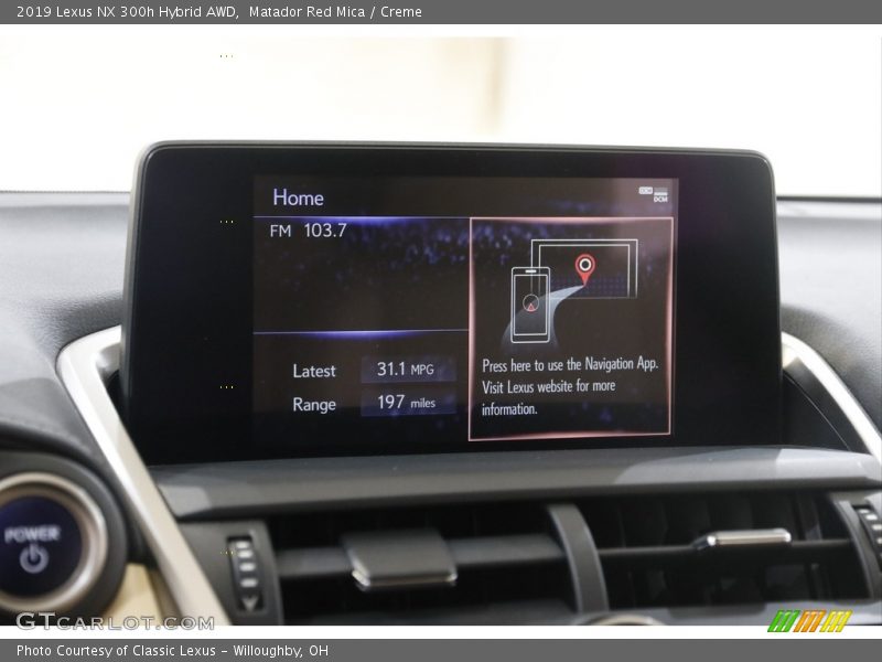 Matador Red Mica / Creme 2019 Lexus NX 300h Hybrid AWD