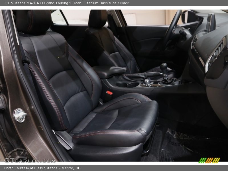 Front Seat of 2015 MAZDA3 i Grand Touring 5 Door