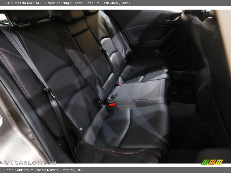 Titanium Flash Mica / Black 2015 Mazda MAZDA3 i Grand Touring 5 Door