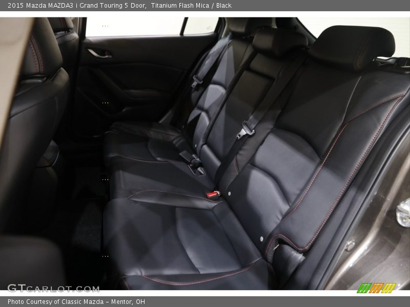 Rear Seat of 2015 MAZDA3 i Grand Touring 5 Door