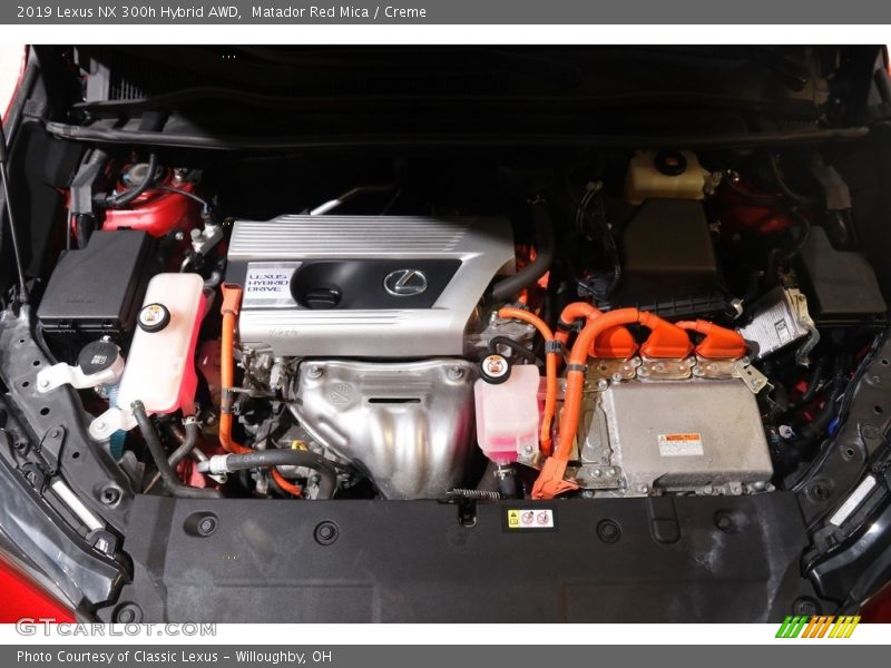 Matador Red Mica / Creme 2019 Lexus NX 300h Hybrid AWD