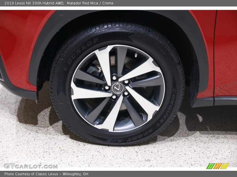 Matador Red Mica / Creme 2019 Lexus NX 300h Hybrid AWD