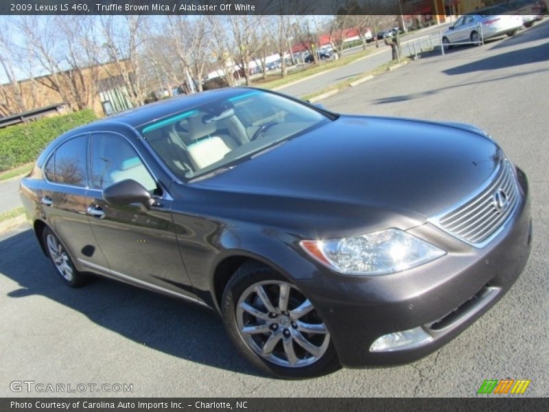 Truffle Brown Mica / Alabaster Off White 2009 Lexus LS 460