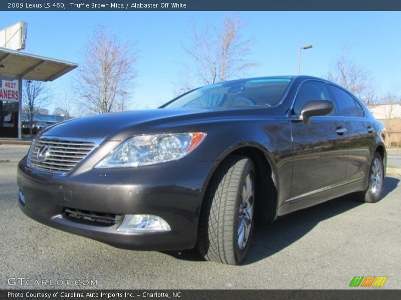 Truffle Brown Mica / Alabaster Off White 2009 Lexus LS 460