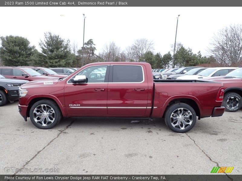  2023 1500 Limited Crew Cab 4x4 Delmonico Red Pearl