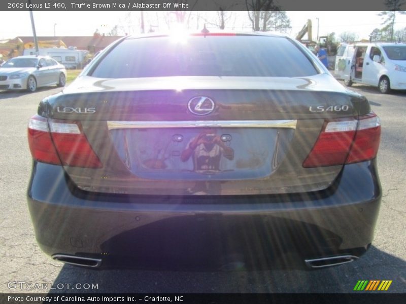 Truffle Brown Mica / Alabaster Off White 2009 Lexus LS 460