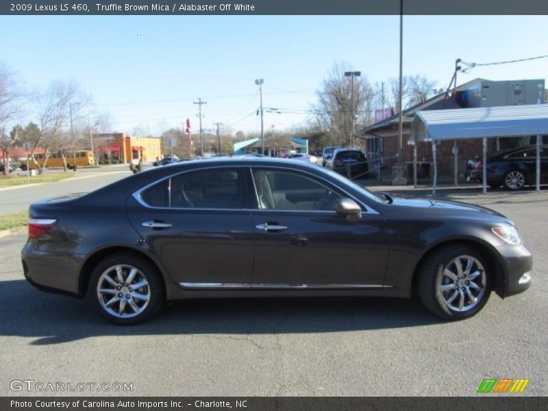 Truffle Brown Mica / Alabaster Off White 2009 Lexus LS 460