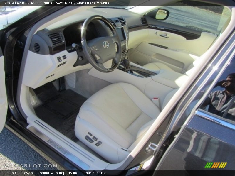 Truffle Brown Mica / Alabaster Off White 2009 Lexus LS 460