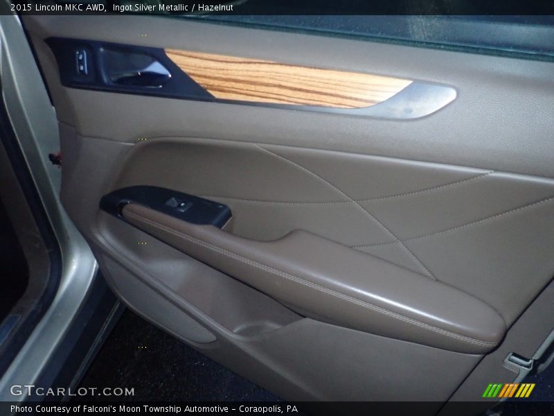 Ingot Silver Metallic / Hazelnut 2015 Lincoln MKC AWD