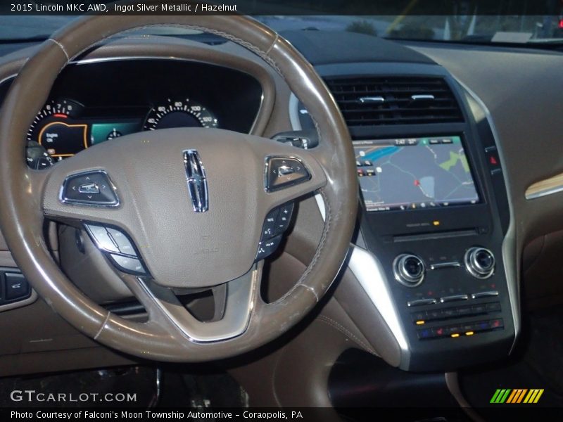 Ingot Silver Metallic / Hazelnut 2015 Lincoln MKC AWD