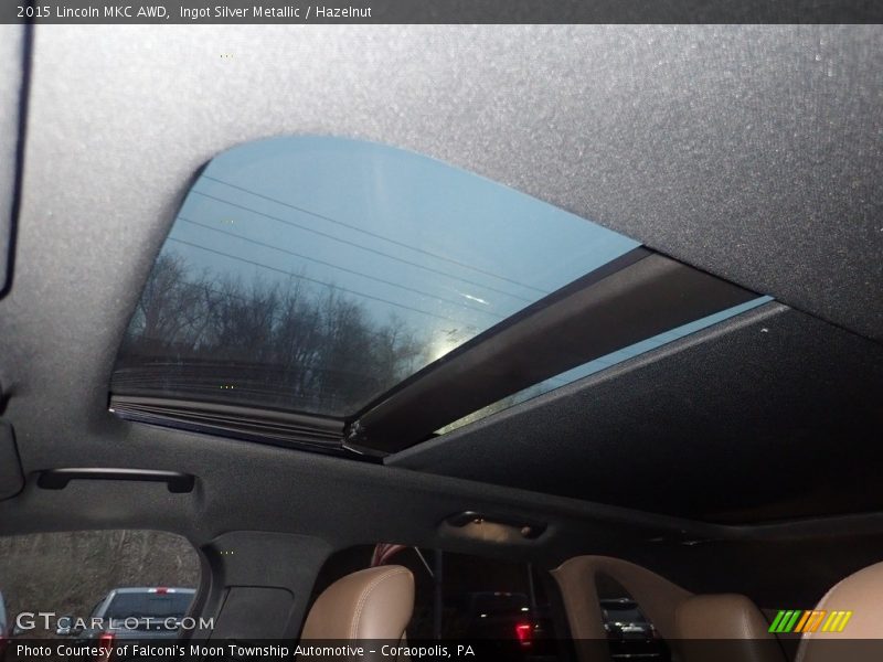 Ingot Silver Metallic / Hazelnut 2015 Lincoln MKC AWD