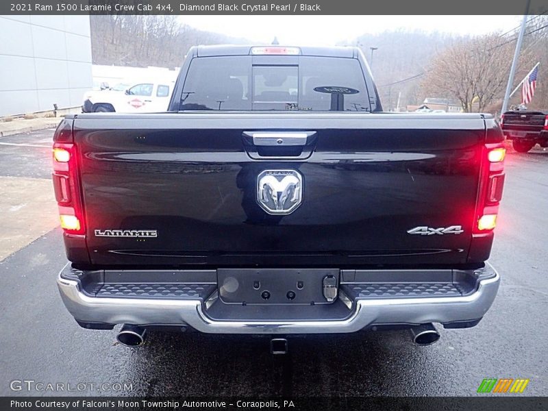 Diamond Black Crystal Pearl / Black 2021 Ram 1500 Laramie Crew Cab 4x4