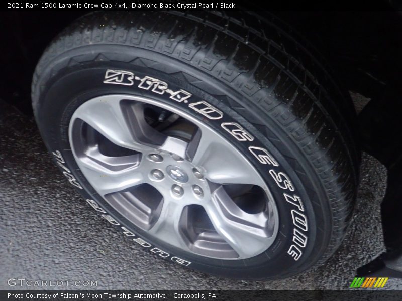 Diamond Black Crystal Pearl / Black 2021 Ram 1500 Laramie Crew Cab 4x4