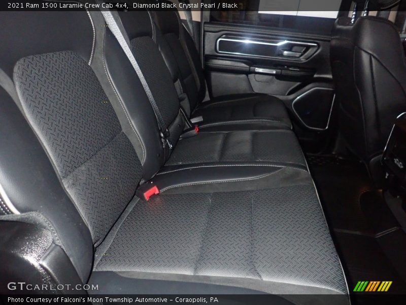 Diamond Black Crystal Pearl / Black 2021 Ram 1500 Laramie Crew Cab 4x4