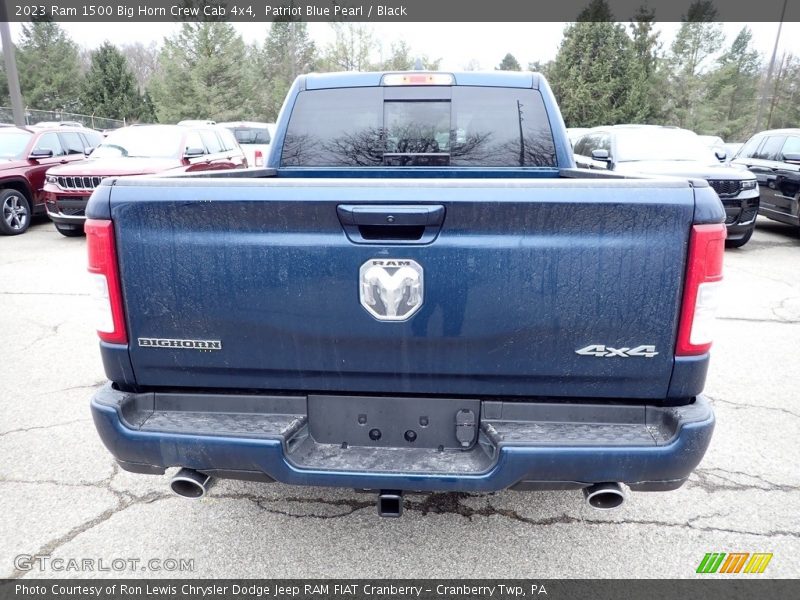 Patriot Blue Pearl / Black 2023 Ram 1500 Big Horn Crew Cab 4x4