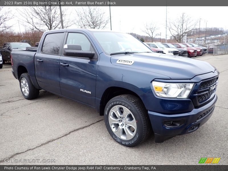 Front 3/4 View of 2023 1500 Big Horn Crew Cab 4x4