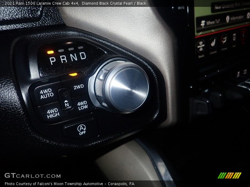 Diamond Black Crystal Pearl / Black 2021 Ram 1500 Laramie Crew Cab 4x4