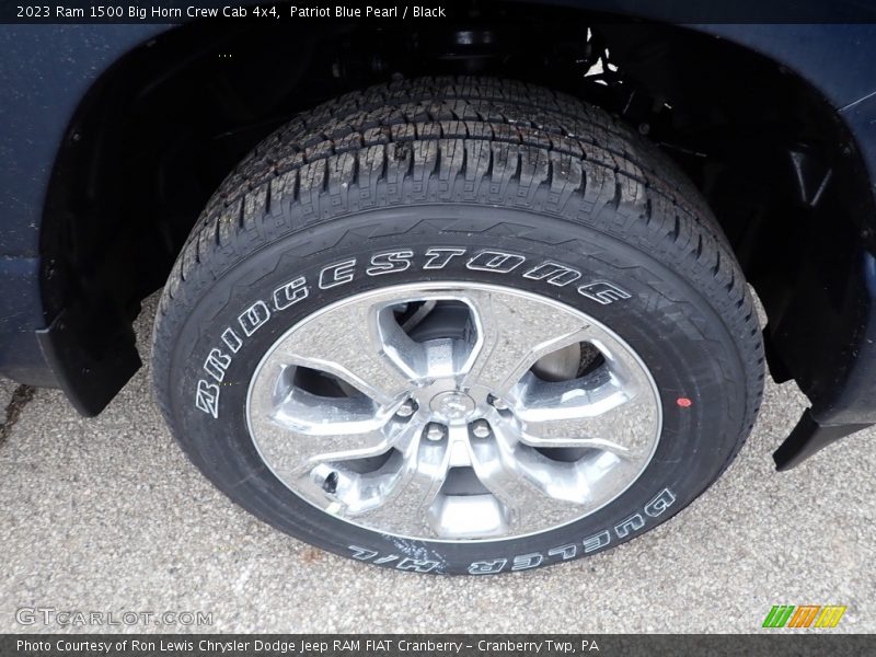 Patriot Blue Pearl / Black 2023 Ram 1500 Big Horn Crew Cab 4x4