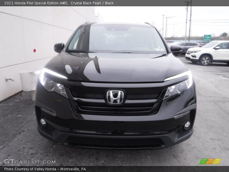 Crystal Black Pearl / Black 2021 Honda Pilot Special Edition AWD