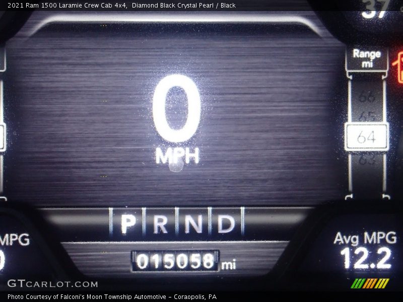 Diamond Black Crystal Pearl / Black 2021 Ram 1500 Laramie Crew Cab 4x4