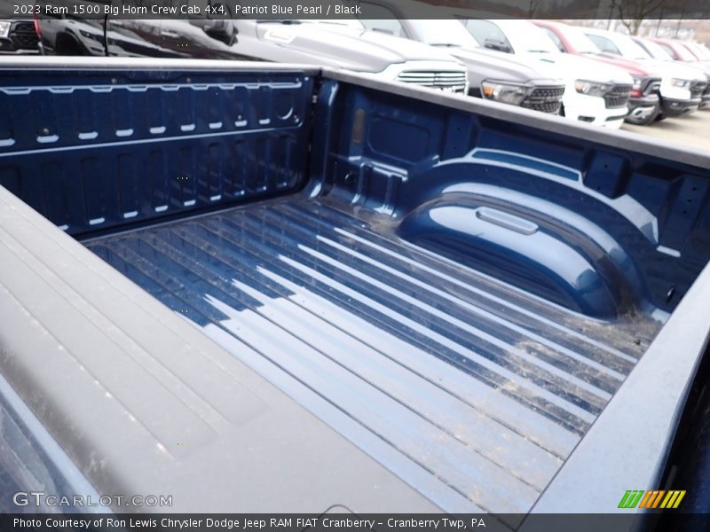 Patriot Blue Pearl / Black 2023 Ram 1500 Big Horn Crew Cab 4x4