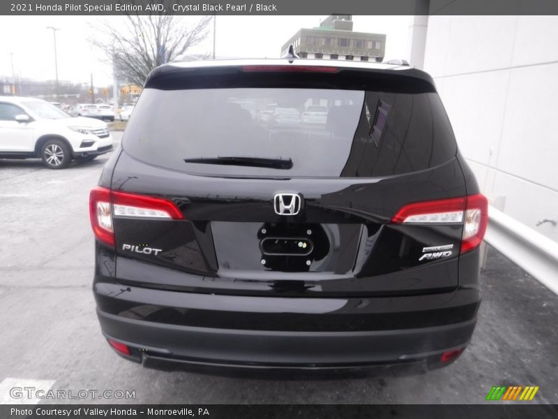 Crystal Black Pearl / Black 2021 Honda Pilot Special Edition AWD