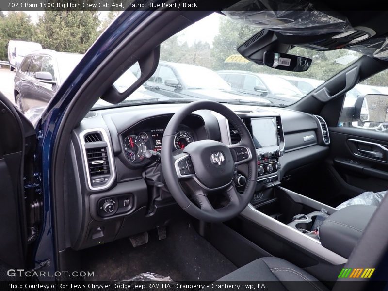 Front Seat of 2023 1500 Big Horn Crew Cab 4x4