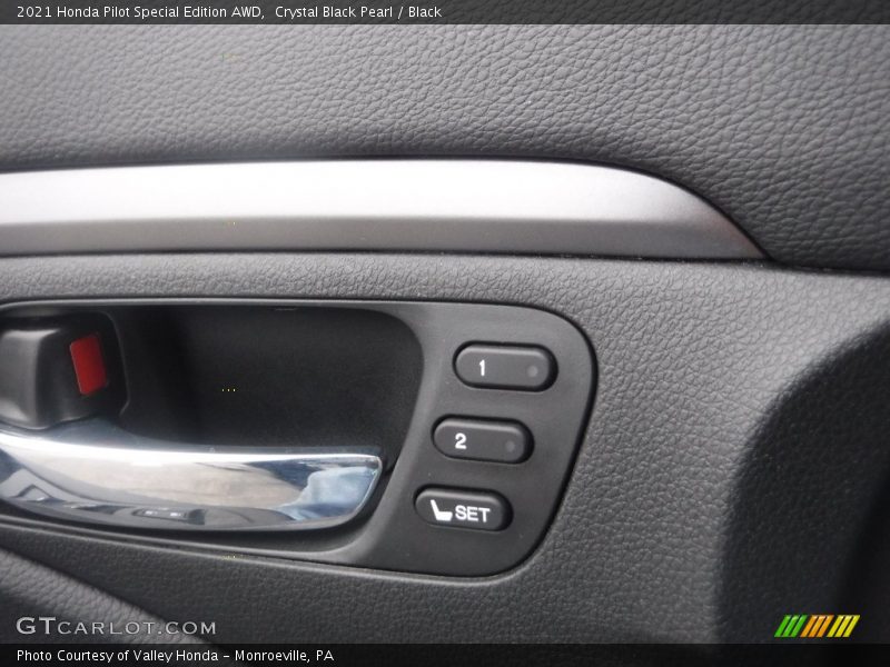 Crystal Black Pearl / Black 2021 Honda Pilot Special Edition AWD