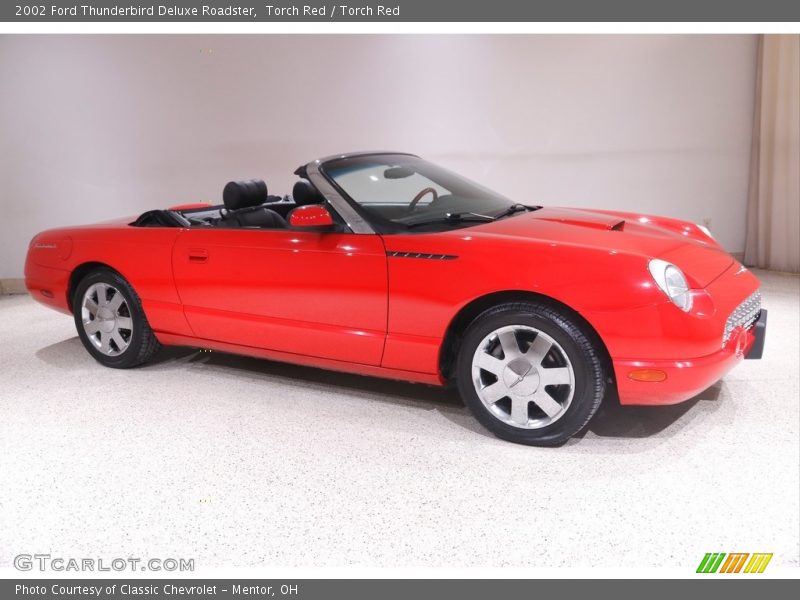Torch Red / Torch Red 2002 Ford Thunderbird Deluxe Roadster