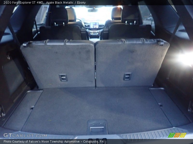 Agate Black Metallic / Ebony 2020 Ford Explorer ST 4WD