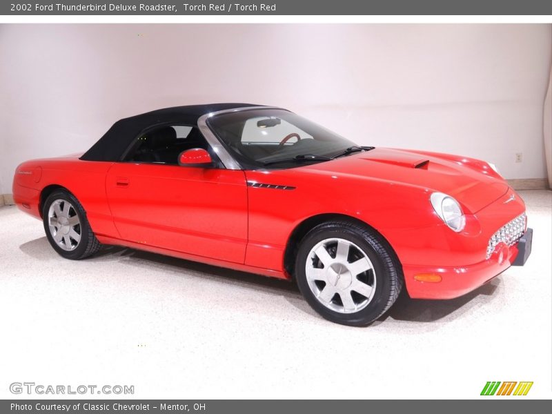 Torch Red / Torch Red 2002 Ford Thunderbird Deluxe Roadster