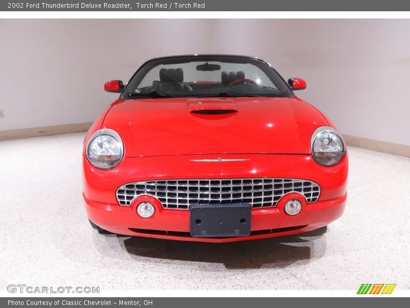 Torch Red / Torch Red 2002 Ford Thunderbird Deluxe Roadster