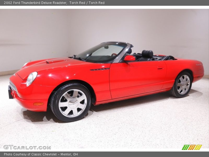 Torch Red / Torch Red 2002 Ford Thunderbird Deluxe Roadster
