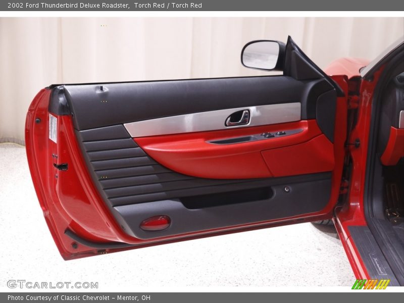 Torch Red / Torch Red 2002 Ford Thunderbird Deluxe Roadster