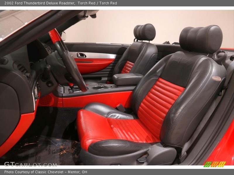 Torch Red / Torch Red 2002 Ford Thunderbird Deluxe Roadster