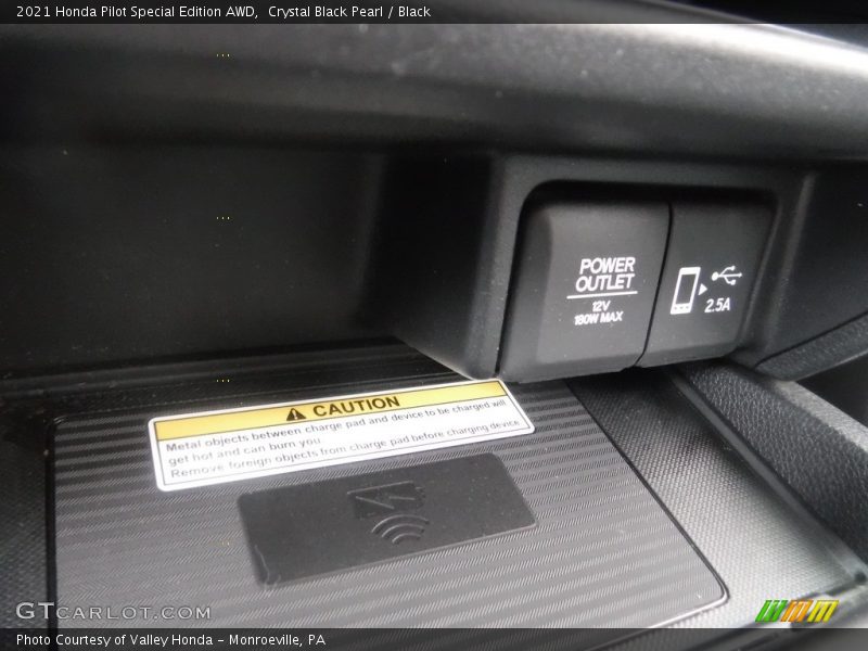 Crystal Black Pearl / Black 2021 Honda Pilot Special Edition AWD