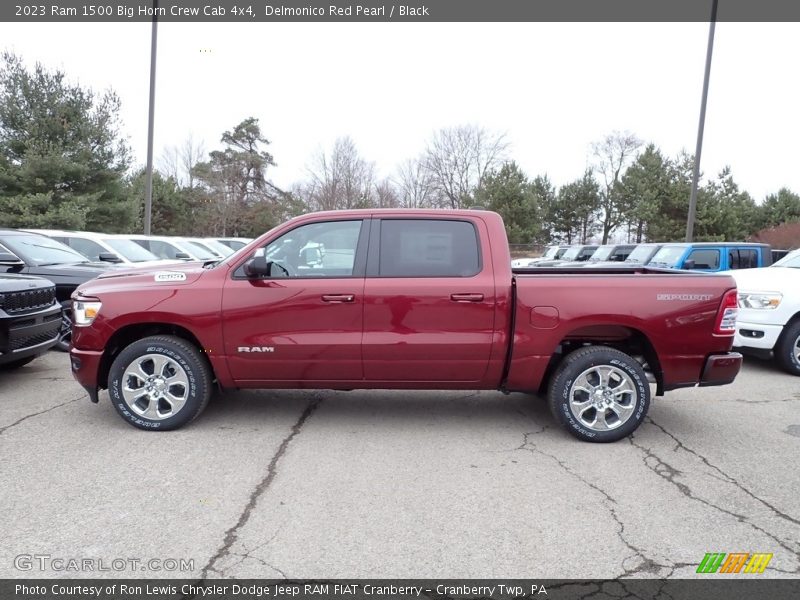  2023 1500 Big Horn Crew Cab 4x4 Delmonico Red Pearl