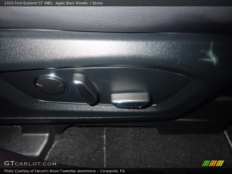 Agate Black Metallic / Ebony 2020 Ford Explorer ST 4WD