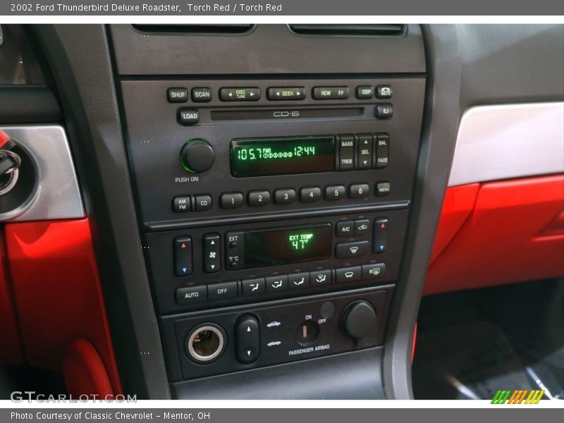 Torch Red / Torch Red 2002 Ford Thunderbird Deluxe Roadster