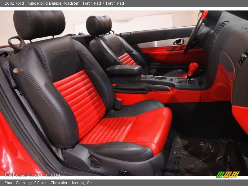 Torch Red / Torch Red 2002 Ford Thunderbird Deluxe Roadster