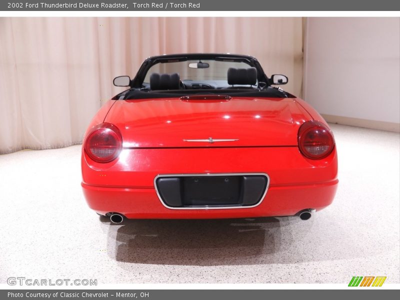 Torch Red / Torch Red 2002 Ford Thunderbird Deluxe Roadster