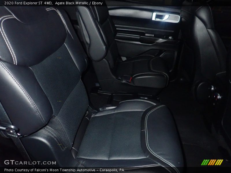 Agate Black Metallic / Ebony 2020 Ford Explorer ST 4WD